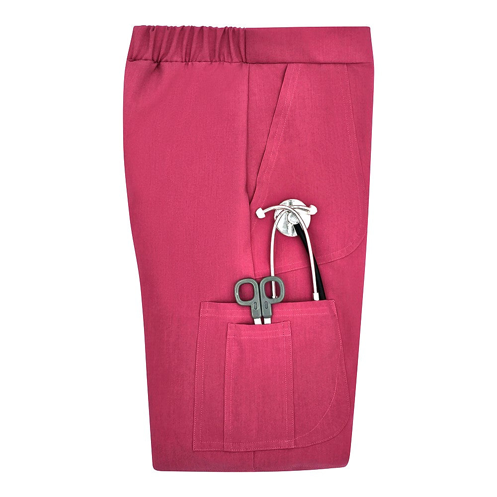 Fuchsia Compressionfit Scrub Pant