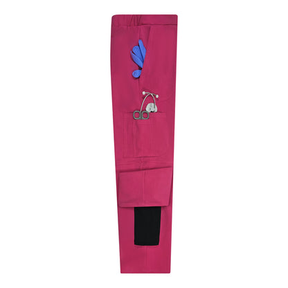 Fuchsia Compressionfit Scrub Pant