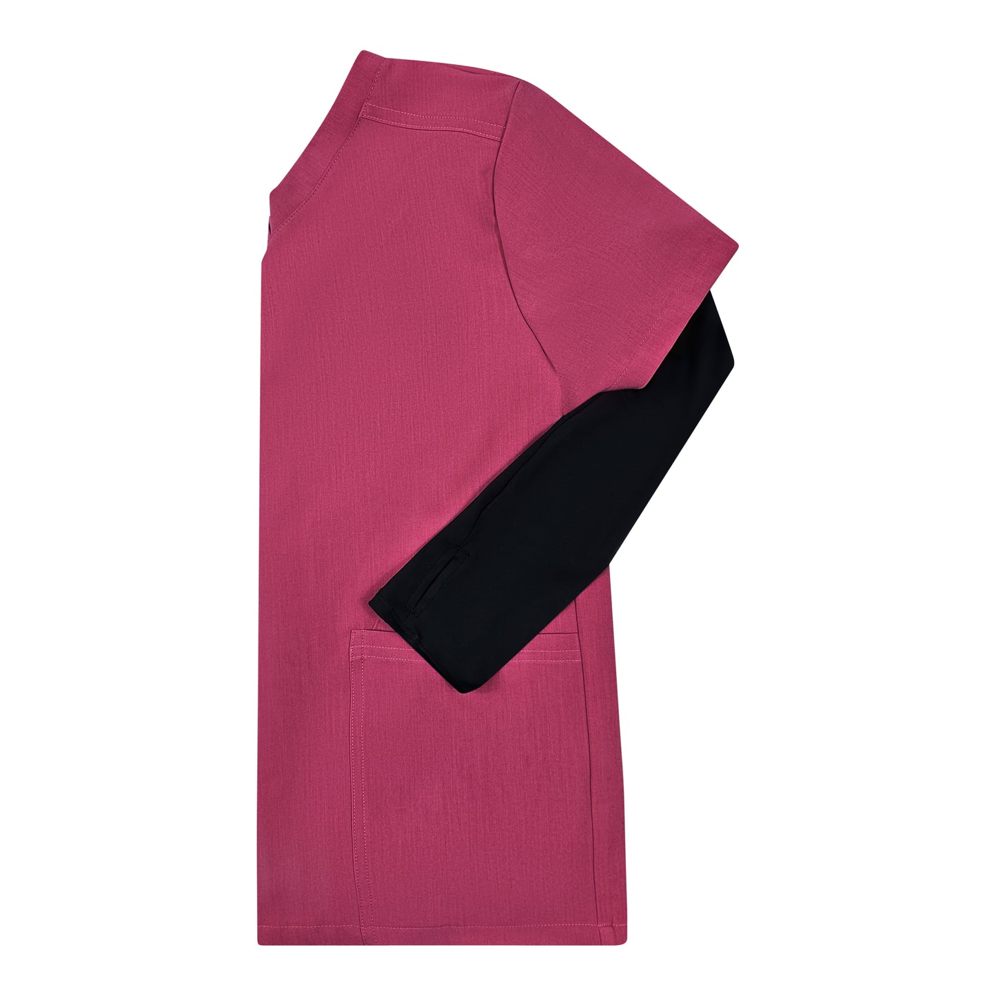 Fuchsia Compressionfit Scrub Top